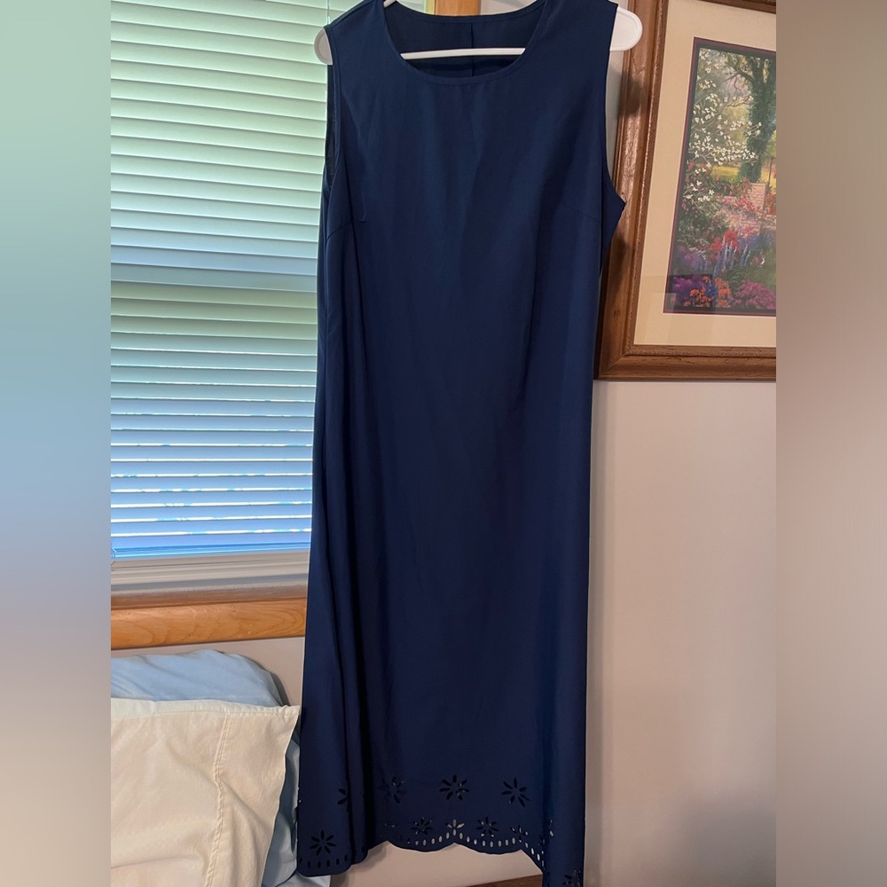 Navy Blue Long Dress